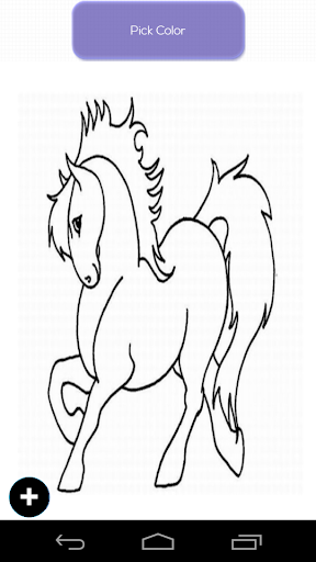 Horse Coloring Book