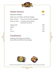 YummyQ Italian Sizzlers menu 7