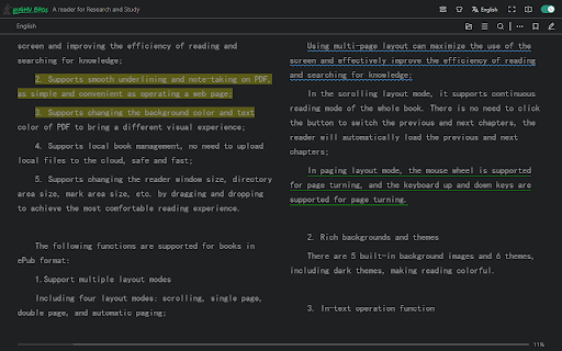 LinghuBros Reader for ePub and PDF,supports mind map and dropbox