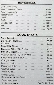 Sahyadri menu 1