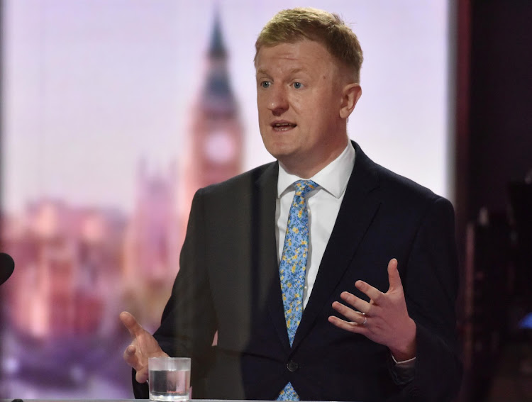 Britain's Secretary of State for Digital, Culture, Media and Sport Oliver Dowden