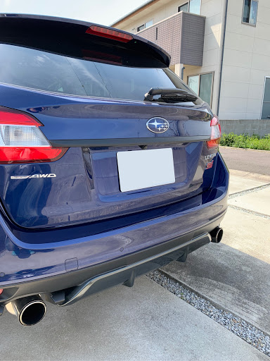 レヴォーグ Vm4のレヴォーグ 愛車紹介 Diy ラバースプレー塗装 メッキは消すよに関するカスタム メンテナンスの投稿画像 車 のカスタム情報はcartune