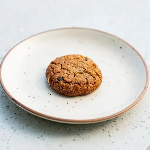 Almond,Oats And Choco Chip Cookies