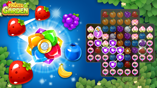 Télécharger Gratuit Fruits Garden : Jeu de puzzle d'association APK MOD (Astuce) screenshots 3