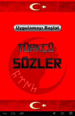 Türkçü Sözler