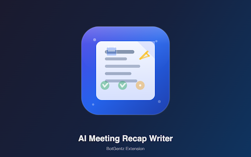 AI Meeting Recap Writer screenshot 1