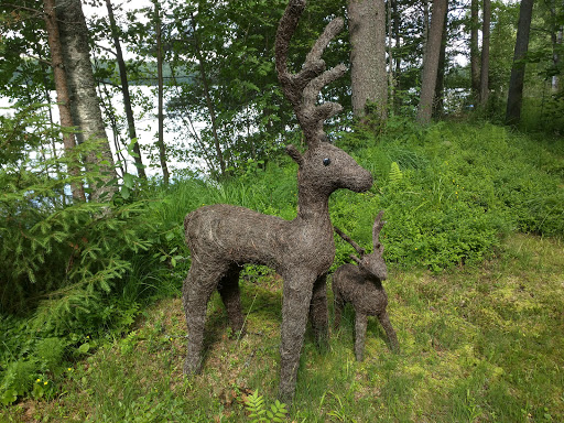 Deer statues