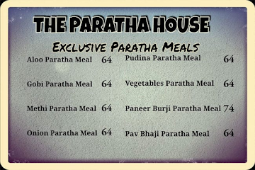 The Paratha House menu 