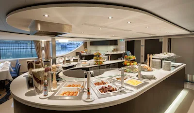 You'll have a range of favorites and healthful choices at Avalon Poetry II breakfast buffets.