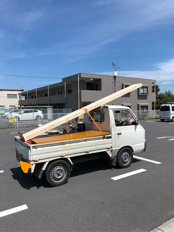 サンバートラックのDIY・大工仕事に関するカスタム事例の投稿画像1枚目