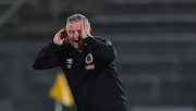 SuperSport United coach Gavin Hunt during their DStv Premiership match against Polokwane City at Lucas Moripe Stadium.