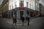 A Nando's restaurant in Soho, London.