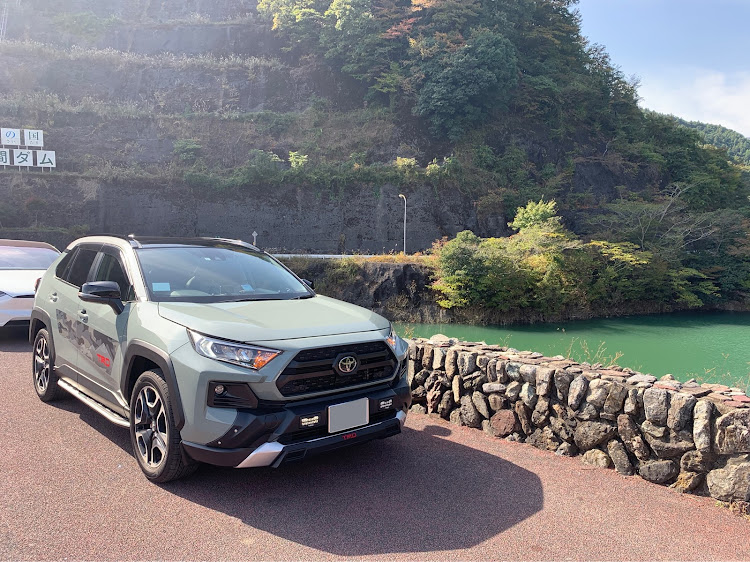 RAV4の有馬ダム・テスラモデルX・EVに関するカスタム事例の投稿画像1枚目