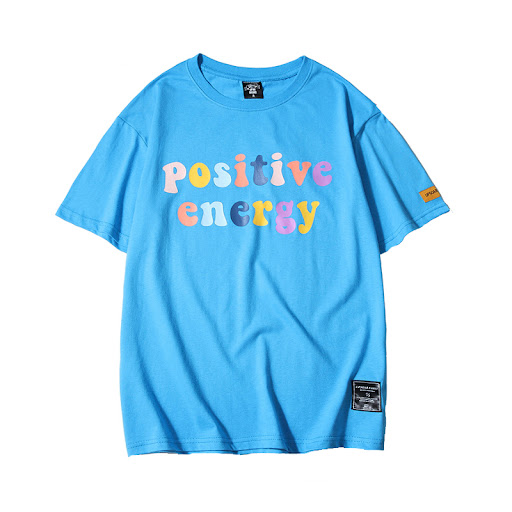 Title 4, Short-Sleeved T-Shirt Male Letters Student Loos...