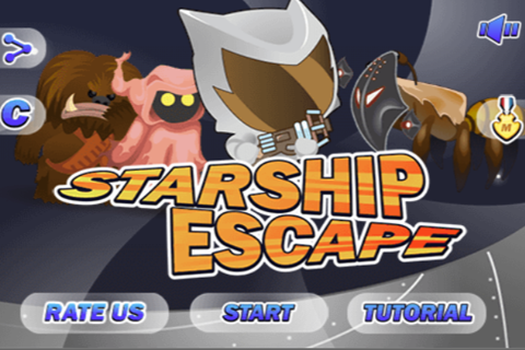 Android application Starship Escape Pro screenshort