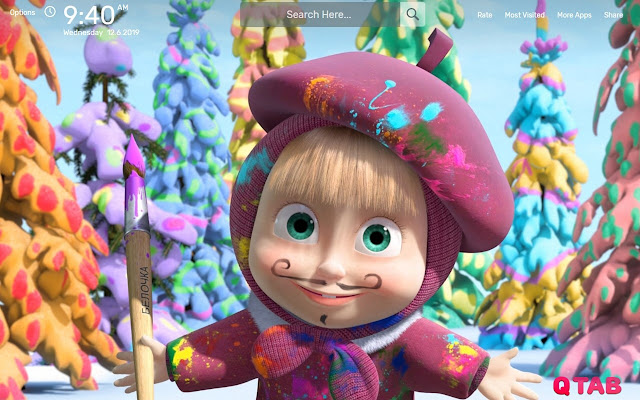 Masha and The Bear 3 Wallpapers HD Theme