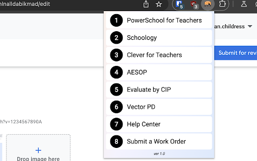 BVPS Links for Teachers