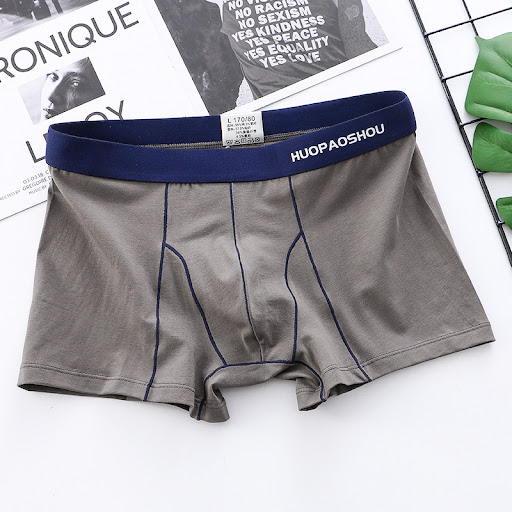 Title 5, Mens Boxer Briefs Weekly Underwear Solid Color...