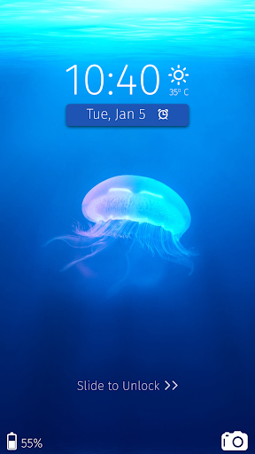 Jellyfish CM locker Theme