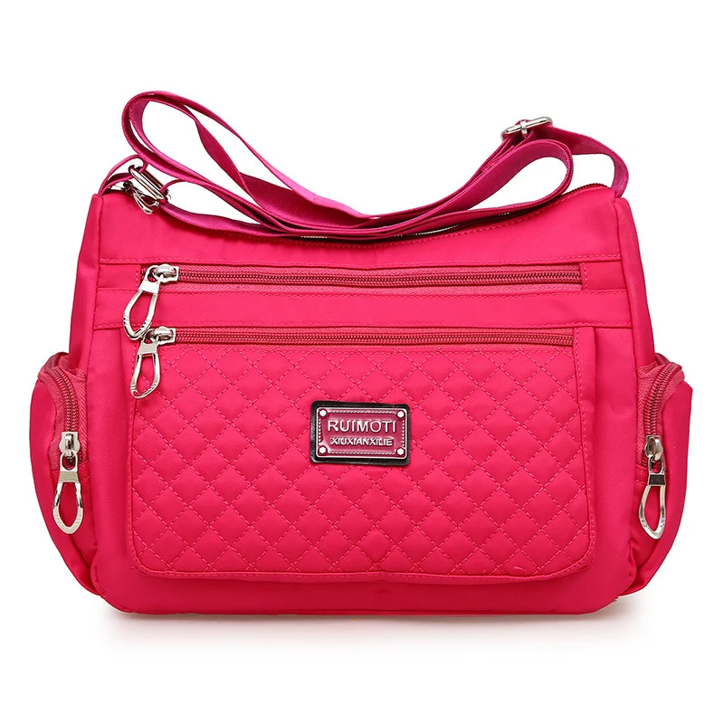 Title 7, Oxford-Stoff Ein-Schulter-Handtasche aus wasser...