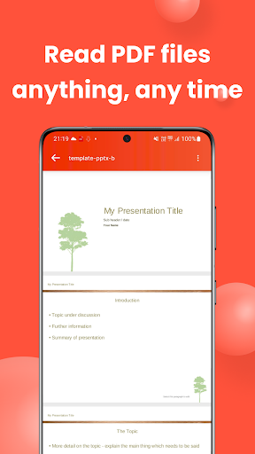 Screenshot Pdf Reader - Pdf Viewer