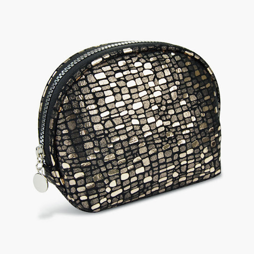 Title 5, PVC Cool Pearl Glitter Cosmetic Bag Clutch, a s...