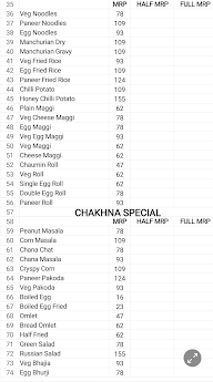 KGF Kitchen menu 2