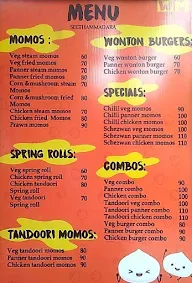 Wonton Momos menu 1