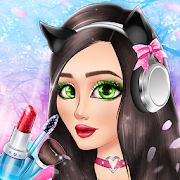 Gamer Geek Girl: Makeup for Live Show 2.0 Icon