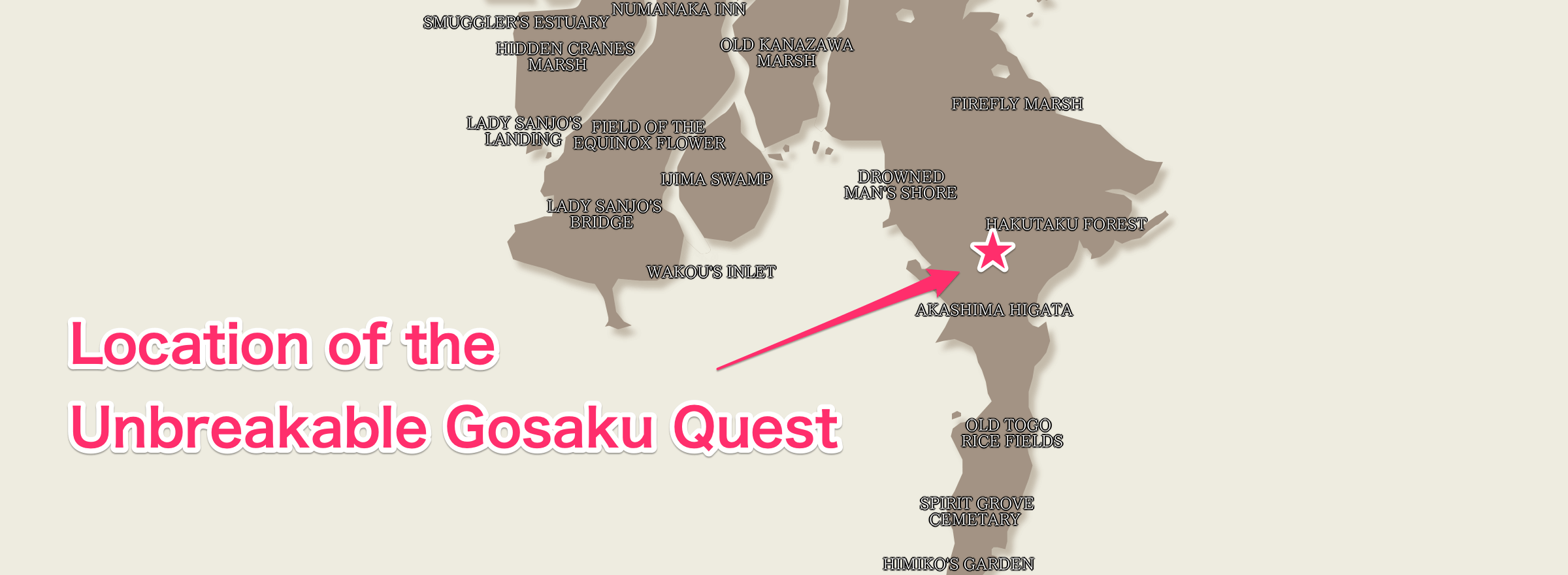 Ghost of Tsushima_Location of &quot;The Unbreakable Gosaku&quot;