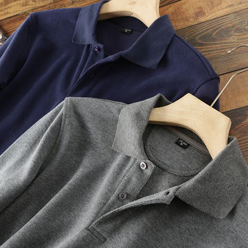 Title 6, Thick pure cotton long-sleeved shirt for ultima...
