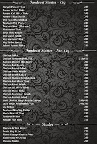 Kasha Multi Cuisine Restaurant menu 2