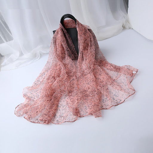 Title 16, Ladies Fashion Decorative Versatile Silk Scarf