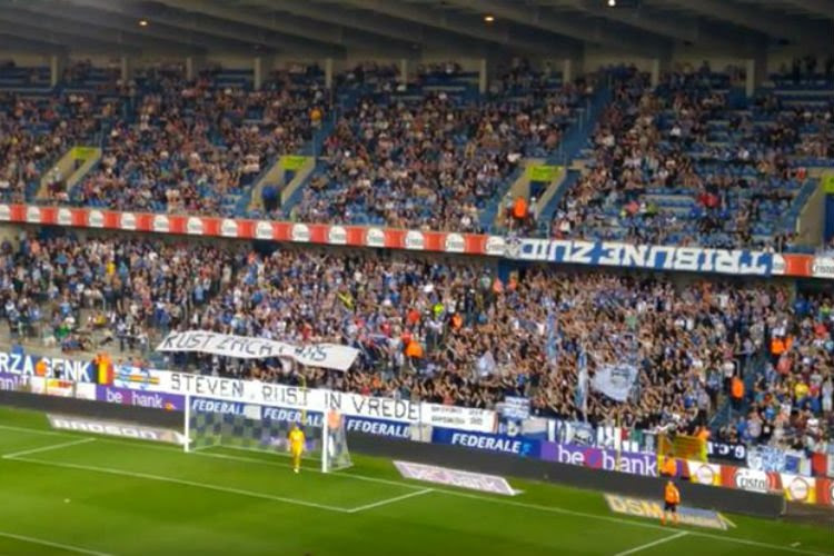 La Cristal Arena a chanté pour un jeune supporter de Genk décédé