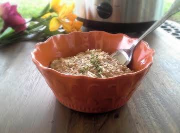 Slow-Cooker Mushroom and Chicken Quinoa