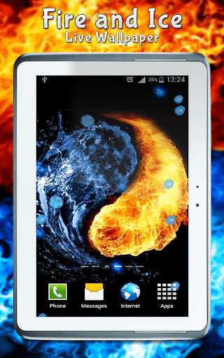 Fire and Ice Live Wallpaper