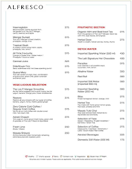 Alfresco menu 2