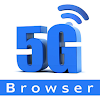 5G Speed Browser: Light & Fast - Speed Up Internet icon