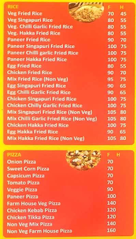 Punjabi Kathi Rolls menu 1