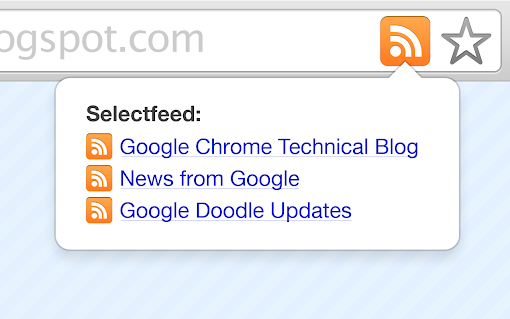 RSS Subscription Extension (by Google)