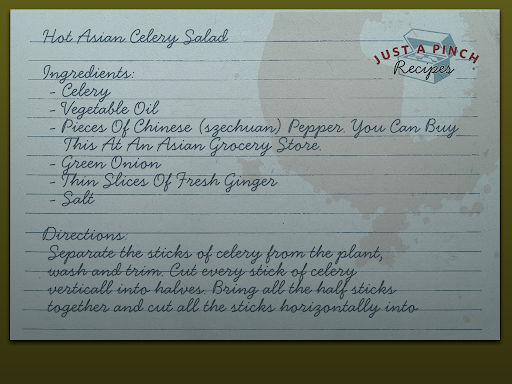 Recipe Card