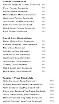 The Sandwich Station menu 1