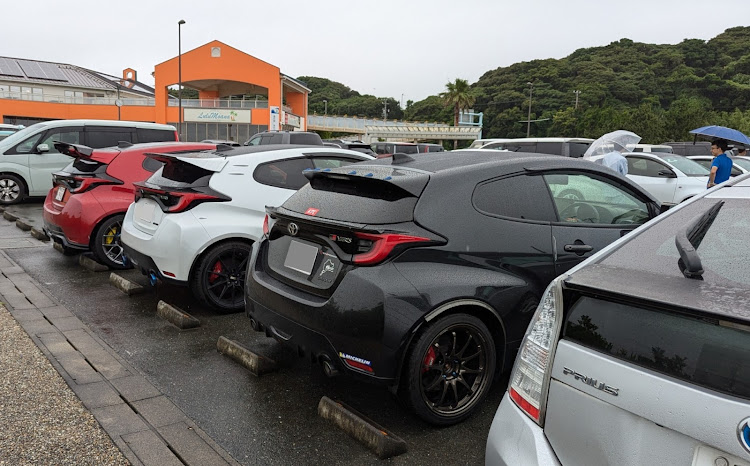 GRヤリスのGRヤリスオフ会IN渥美半島・あかばねロコステーション・いつもイイね＆コメントありがとうございます😆に関するカスタム事例の投稿画像2枚目