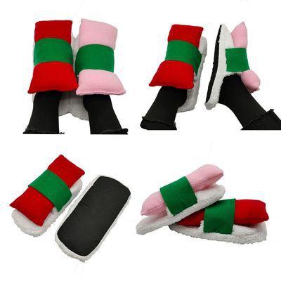Title 2, Simulation Thickened Home Cotton Slippers, prov...