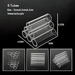 Acrylic Six Tubes