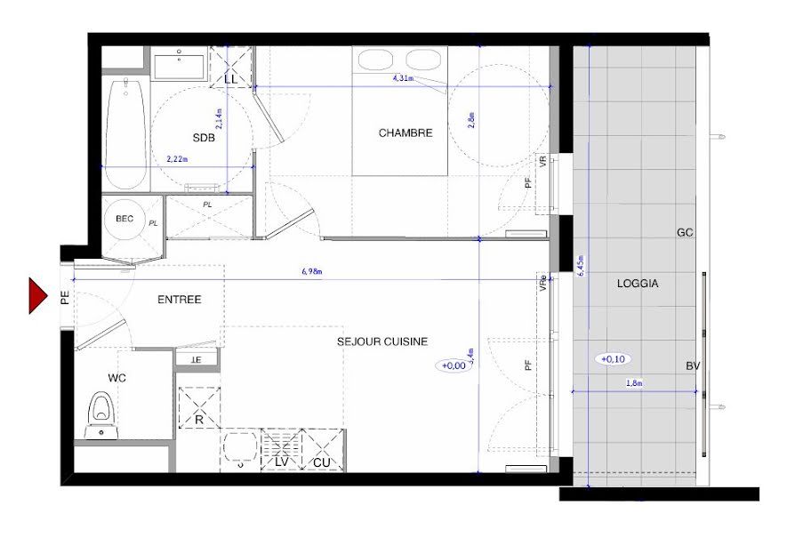 Vente appartement 2 pièces 40 m² à Aimargues (30470), 199 000 €