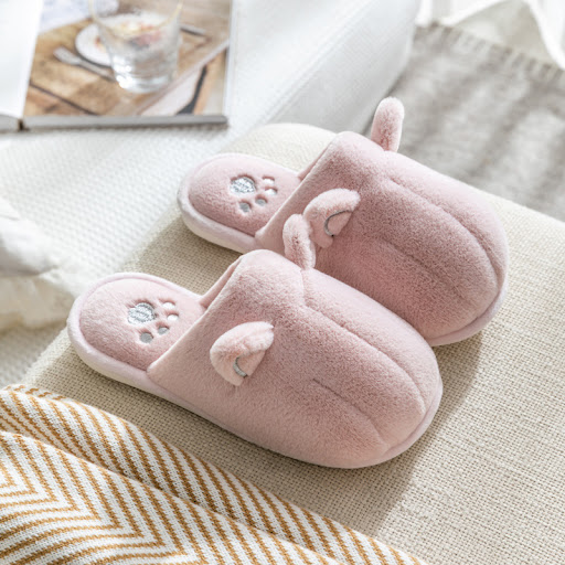 Title 5, Home childrens cute warm couple plush slippers...