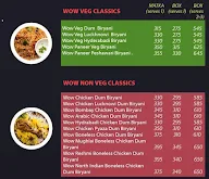 Wow Biryani,Andheri East menu 2