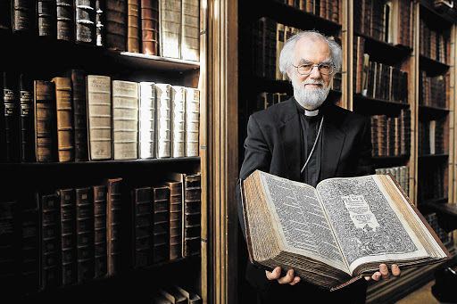 The Archbishop of Canterbury, Rowan Williams.