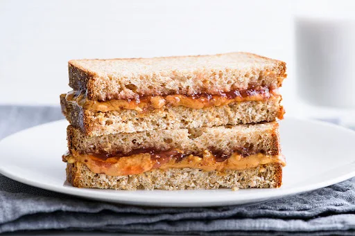 High Protein Peanut Butter Jumbo Sandwich